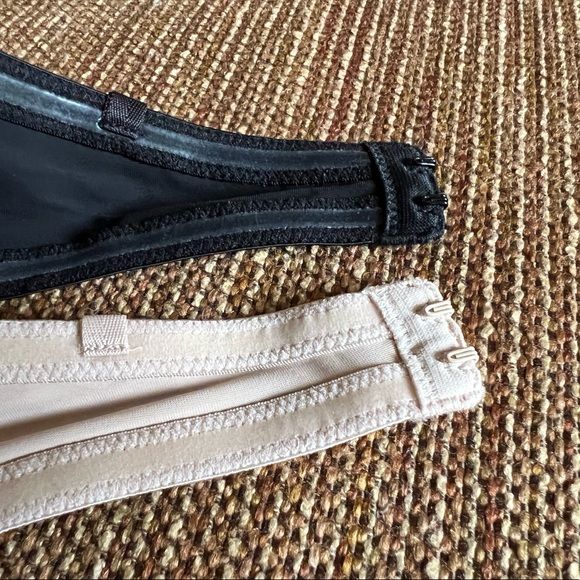 ✅Victoria Secret - Black/Cream Lightly
Lined Strapless Bras! - Picture 6 of 6